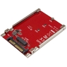 M.2ドライブ - U.2 (SFF-8639) ホストアダプタ M.2 PCIe NVMe SSD...