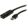 USB 3.0 アクティブエンチョウケーブル 10m Type-A(オス) - Type-A(メス)...
