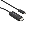 3m USB-C - HDMIケーブル 4K/60Hz ブラック USB Type-C コンピュータ...