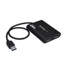 USB 3.0 - デュアルDisplayPortアダプタ 4K/60Hz USB 3.0 (5Gb...