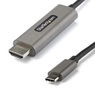 USB-C - HDMI ヘンカンケーブル/1m/4K 60Hz/HDR10/UHDタイオウ USB...