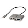 USB Type-Cマルチヘンカンアダプター/USB-Cマルチハブ/USB-C - 4K HDMIビ...