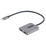 MSTハブ/USB-Cセツゾク/2ガメン/4K60Hz HDMI/30cmケーブル/デュアルモニター...